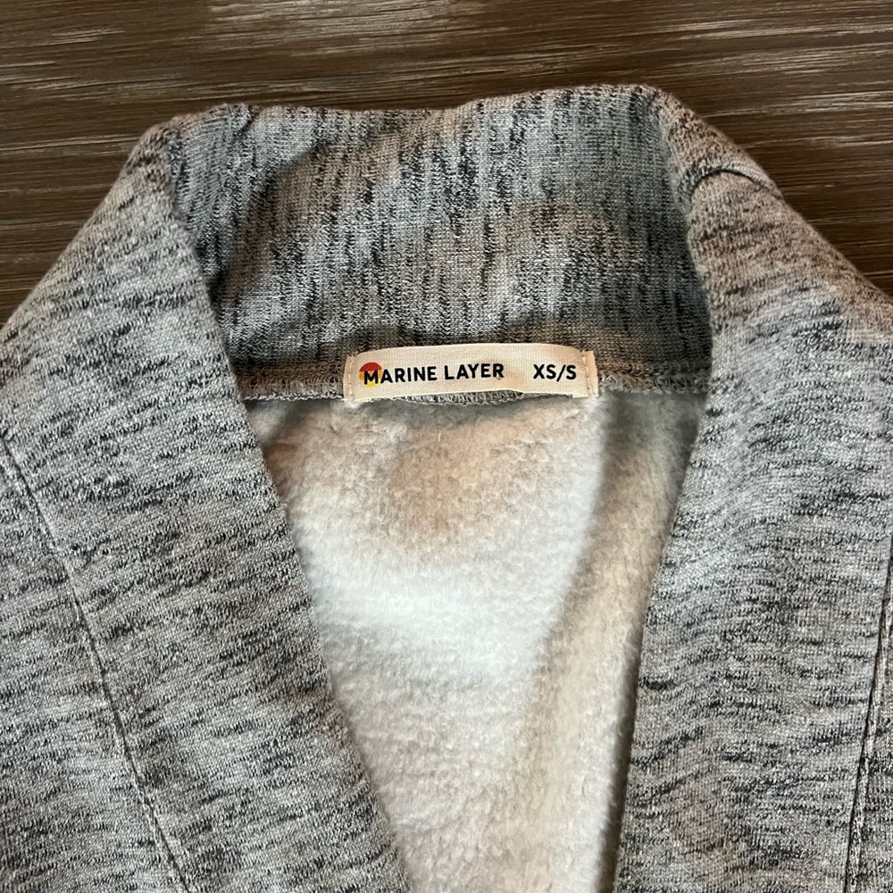 Marine Layer Meryl Sherpa Robe - Picture 6 of 7